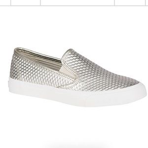 Sperry Seaside Metallic Sneaker 7.5